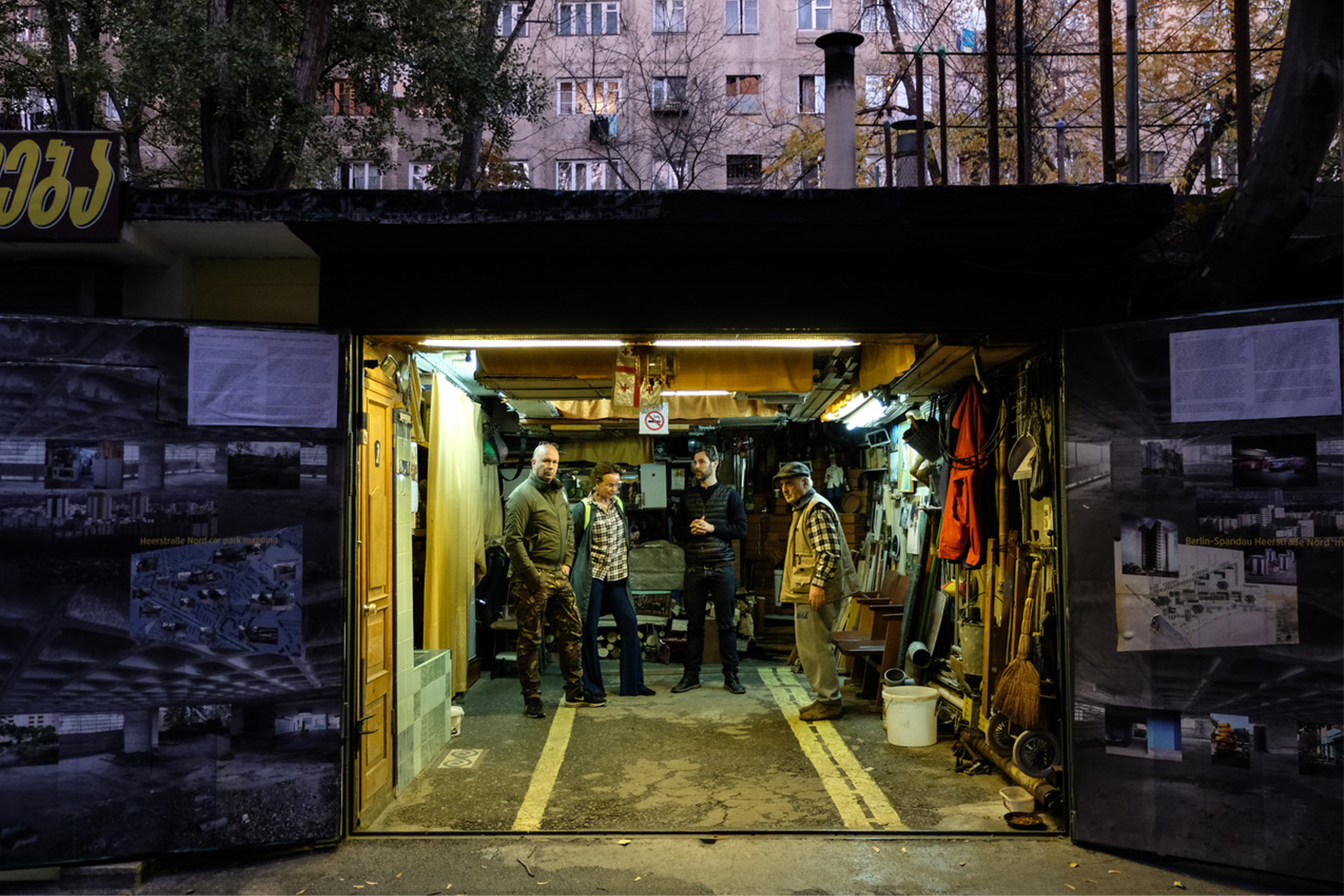 Parkhaus Heerstraße, Berlin Hütten und Paläste Architekten